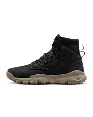 Black nike boots mens best sale